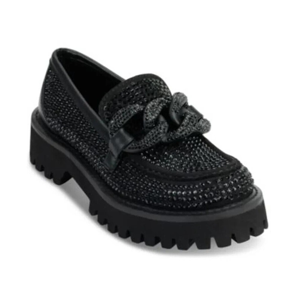 Karl Lagerfeld Women's Giana Slip-On Embellished Loafer Flats Size 8M